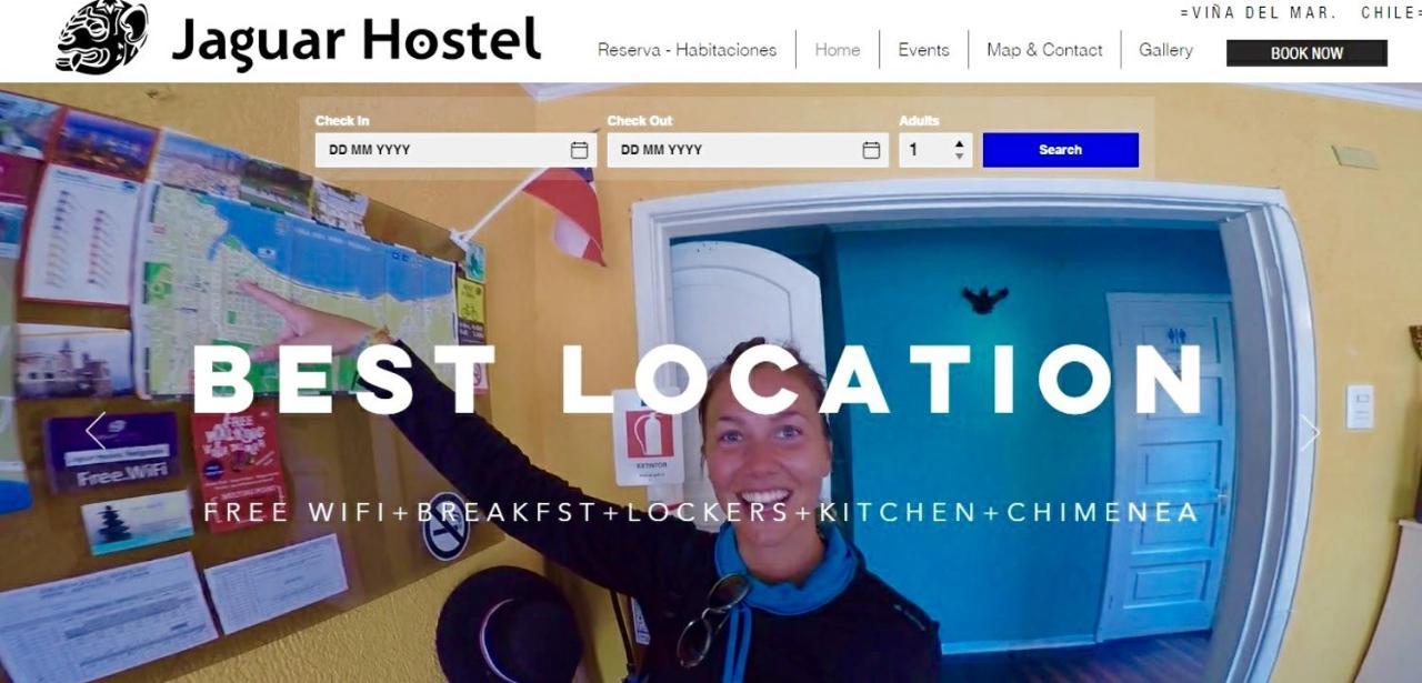 Hostel Jaguar Виня дел Мар Екстериор снимка